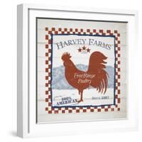 Harvey Farms Poultry-Diane Stimson-Framed Art Print