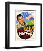 Harvey, French Poster Art, 1950-null-Framed Art Print