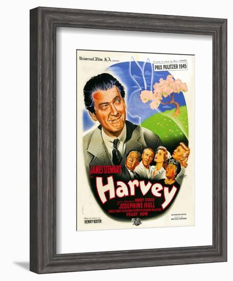 Harvey, French Poster Art, 1950-null-Framed Art Print