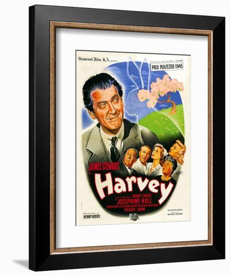 Harvey, French Poster Art, 1950-null-Framed Art Print