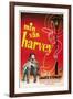 Harvey, James Stewart, Swedish Poster Art, 1950-null-Framed Art Print