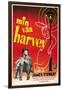 Harvey, James Stewart, Swedish Poster Art, 1950-null-Framed Art Print