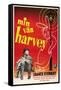 Harvey, James Stewart, Swedish Poster Art, 1950-null-Framed Stretched Canvas