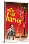 Harvey, James Stewart, Swedish Poster Art, 1950-null-Stretched Canvas