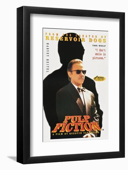 HARVEY KEITEL. "Pulp Fiction" [1994], directed by QUENTIN TARANTINO.-null-Framed Photographic Print