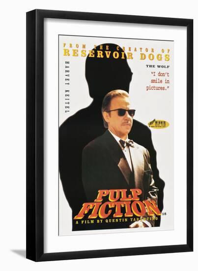HARVEY KEITEL. "Pulp Fiction" [1994], directed by QUENTIN TARANTINO.-null-Framed Photographic Print