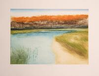 Birch Marsh-Harvey Kidder-Framed Limited Edition