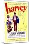 Harvey - Movie Poster Reproduction-null-Mounted Photo