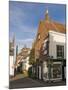 Harvey's Brewery Shop on Cliffe High Street, with the Brewery Behind, Lewes, East Sussex-Hazel Stuart-Mounted Photographic Print