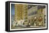 Harvey's Restaurant, Washington D.C.-null-Framed Stretched Canvas