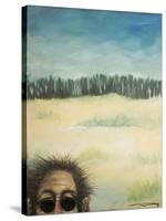 Harveys Failed Beach Selfie-Tim Nyberg-Stretched Canvas