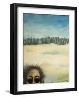 Harveys Failed Beach Selfie-Tim Nyberg-Framed Giclee Print