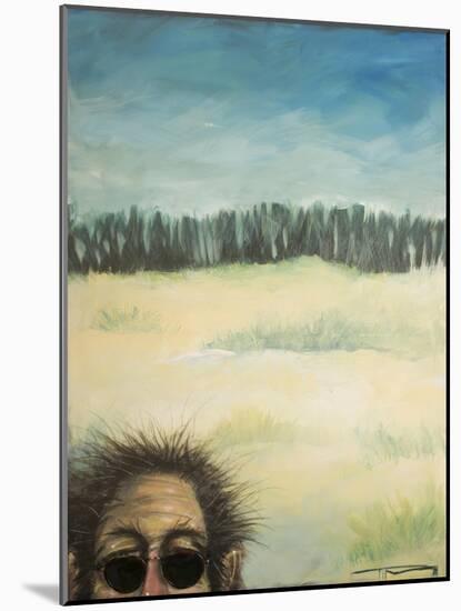 Harveys Failed Beach Selfie-Tim Nyberg-Mounted Giclee Print