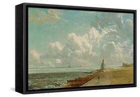 Harwich, the Low Lighthouse and Beacon Hill, c.1820-John Constable-Framed Stretched Canvas