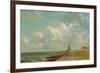 Harwich, the Low Lighthouse and Beacon Hill, c.1820-John Constable-Framed Giclee Print