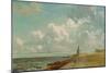 Harwich, the Low Lighthouse and Beacon Hill, c.1820-John Constable-Mounted Giclee Print