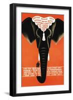 Has Just Arrived, A Large Party of Wild Animals, Leningrad Zoo-Dmitri Bulanov-Framed Art Print