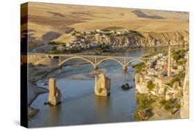 Hasankeyf on Tigris River, Mardin, Turkey-Ali Kabas-Stretched Canvas