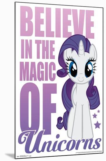 Hasbro My Little Pony - Believe-Trends International-Mounted Poster