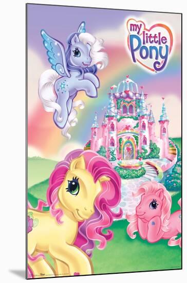 Hasbro My Little Pony - Castle-Trends International-Mounted Poster