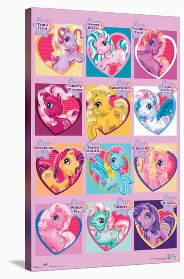 Hasbro My Little Pony - Chart-Trends International-Stretched Canvas