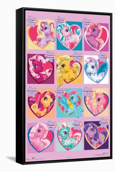 Hasbro My Little Pony - Chart-Trends International-Framed Stretched Canvas