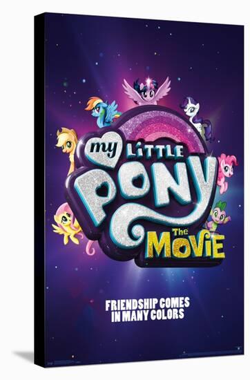 Hasbro My Little Pony Movie - One Sheet-Trends International-Stretched Canvas