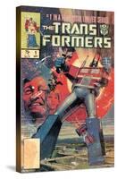 Hasbro Transformers - 1984 Comic Cover #1-Trends International-Stretched Canvas