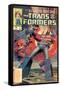 Hasbro Transformers - 1984 Comic Cover #1-Trends International-Framed Stretched Canvas