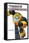 Hasbro Transformers - Bumblebee Feature Series-Trends International-Framed Stretched Canvas