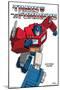 Hasbro Transformers - Optimus Prime Feature Series-Trends International-Mounted Poster