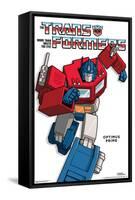 Hasbro Transformers - Optimus Prime Feature Series-Trends International-Framed Stretched Canvas