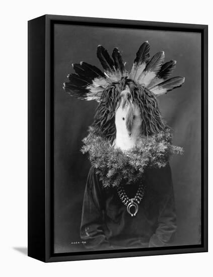 Haschogan - Navaho-Edward S^ Curtis-Framed Stretched Canvas