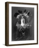 Haschogan - Navaho-Edward S^ Curtis-Framed Photographic Print