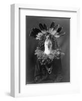 Haschogan - Navaho-Edward S^ Curtis-Framed Photographic Print