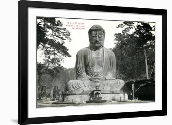 Hase Kamakura Buddhist Temple-null-Framed Art Print