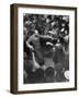 Hasidim Dance Ecstatically on Lag B'Omer Day-Paul Schutzer-Framed Photographic Print