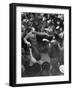 Hasidim Dance Ecstatically on Lag B'Omer Day-Paul Schutzer-Framed Photographic Print