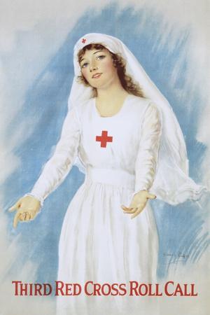 Third Red Cross Roll Call Poster
