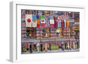 Hassam: Allied Flags, 1917-Childe Hassam-Framed Giclee Print