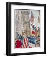 Hassam: Allies Day, May 1917-Childe Hassam-Framed Giclee Print