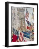 Hassam: Allies Day, May 1917-Childe Hassam-Framed Giclee Print