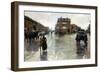 Hassam: Rainy Boston, 1885-Childe Hassam-Framed Giclee Print