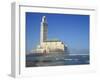 Hassan II Mosque, Casablanca, Morocco, North Africa, Africa-Simanor Eitan-Framed Photographic Print