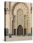 Hassan Ii Mosque, Casablanca, Morocco, North Africa, Africa-Graham Lawrence-Stretched Canvas