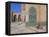 Hassan II Mosque, Casablanca, Morocco-Gavin Hellier-Framed Stretched Canvas