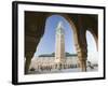 Hassan II Mosque, Casablanca, Morocco-Walter Bibikow-Framed Photographic Print