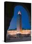 Hassan II Mosque, Casablanca, Morocco-Walter Bibikow-Stretched Canvas