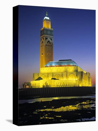 Hassan Ii Mosque, Casablanca, Morocco-Gavin Hellier-Stretched Canvas