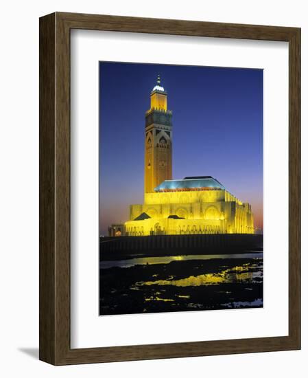 Hassan Ii Mosque, Casablanca, Morocco-Gavin Hellier-Framed Photographic Print